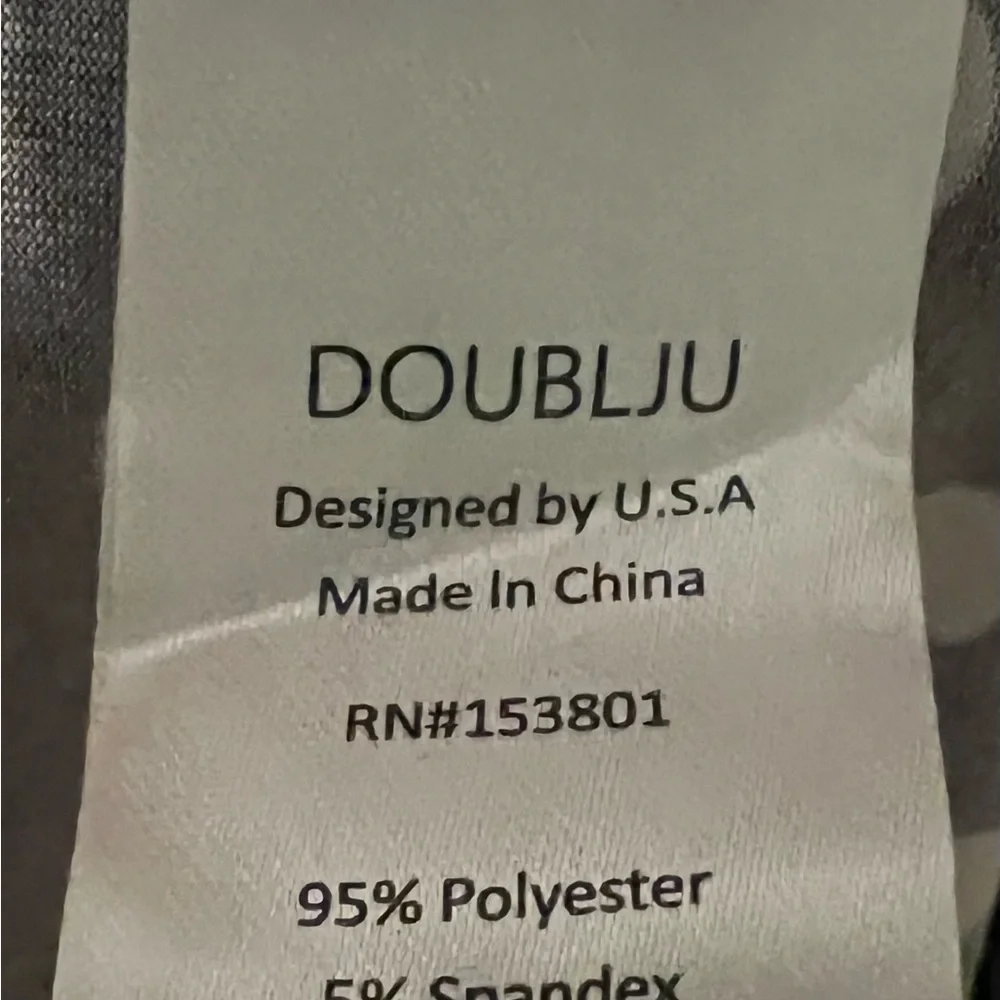 DOUBLJU Polka Dot Wrap Dress - Black and White - Picture 10 of 10